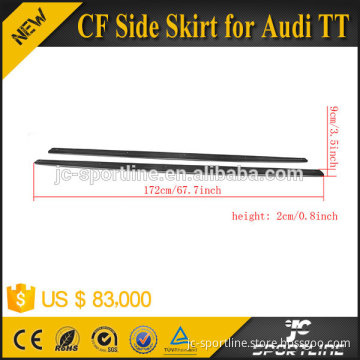 Carbon Fiber Side Skirt for Audi TT 8J Coupe TTS Convertible Roadster 08-14